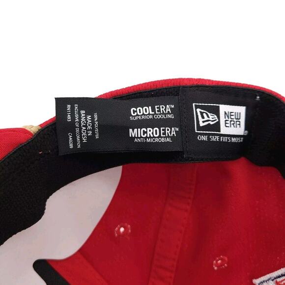 San Francisco 49ers 2024 Sideline New Era 9Seventy Snapback Hat Red Rope NFL Cap - Picture 7 of 8